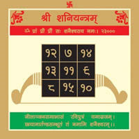Shani yantra